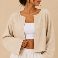 LINEN LONG SLEEVES BLOUSE