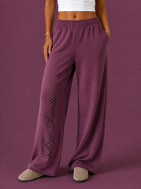 EMBROIDERED  SWEATPANTS
