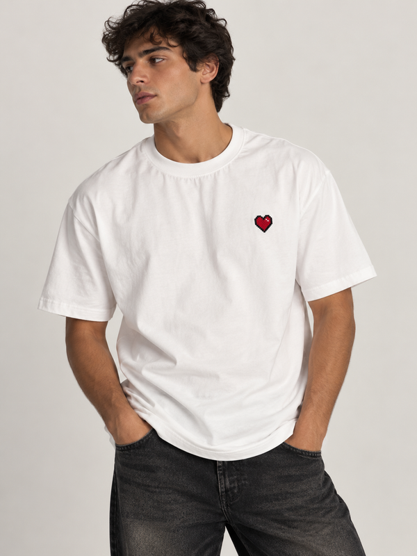 HEART MEN T-SHIRT