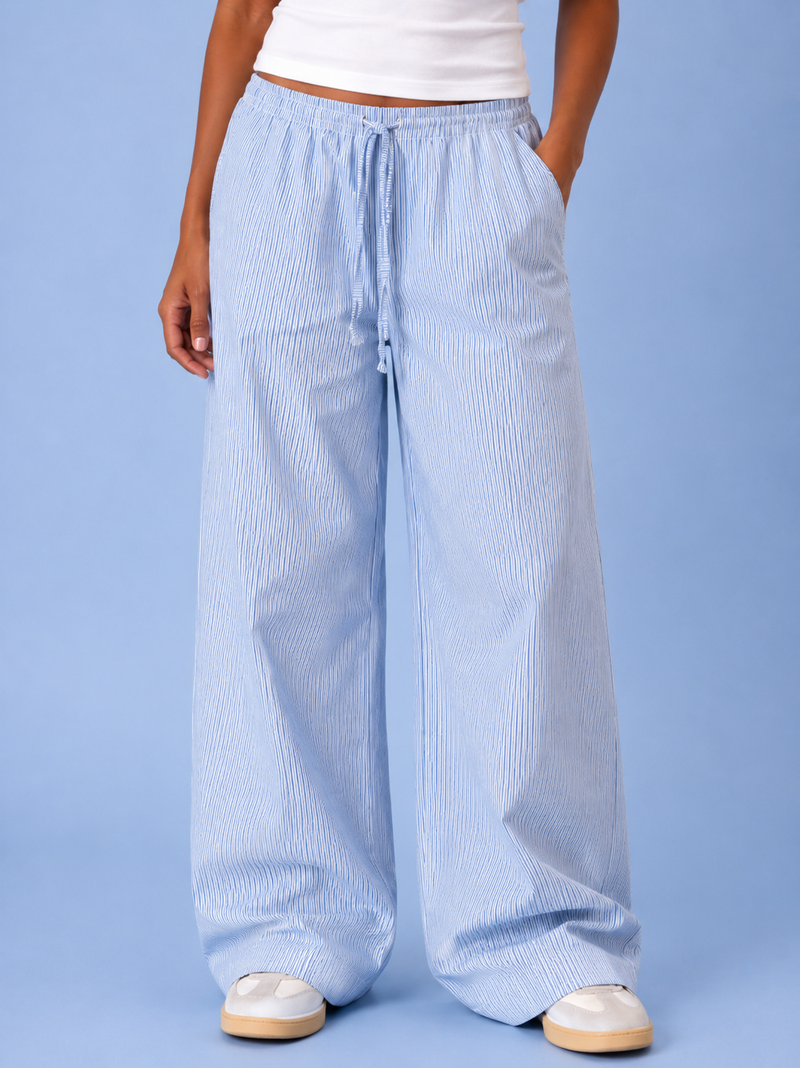 STRIPPED PANTS