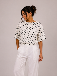 POLKADOTS OVERSIZED T-SHIRT