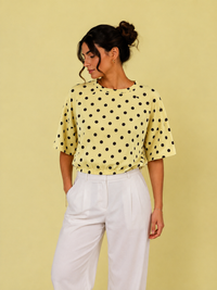 POLKADOTS OVERSIZED T-SHIRT