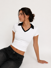 POLO V-Neck Top