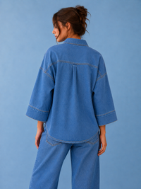OVERSIZED DENIM SHIRT